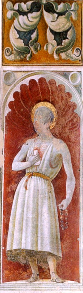 Paolo uccello, s. girolamo, cappella dell'assunta, prato
