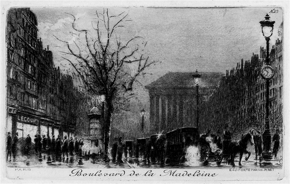 PARIS n° 23 Boulevard de la Madeleine