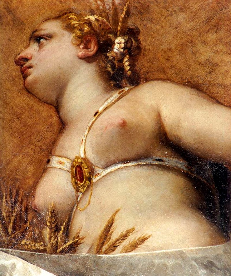 Paolo Veronese - Venice, Hercules, and Ceres (detail) - WGA24957