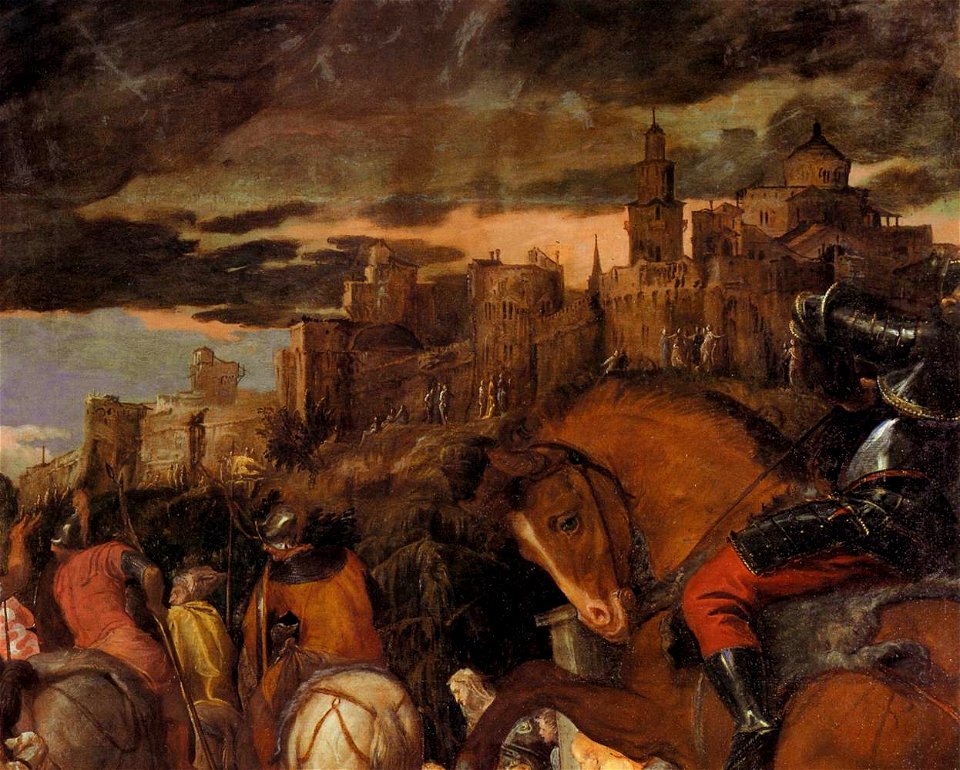 Paolo Veronese - Crucifixion (detail) - WGA24837