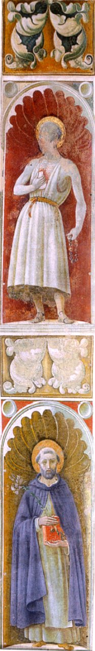Paolo uccello, ss. girolamo e domenico, cappella dell'assunta, prato