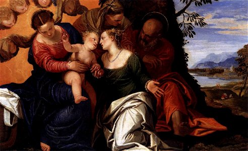 Paolo Veronese - Mystic Marriage of St Catherine - WGA24759