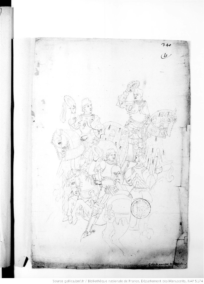 Papiers divers provenant du cabinet de PEIRESC, f98