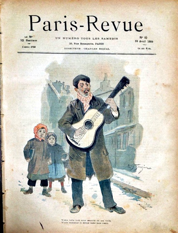 Paris - Revue N°10 20 avril 1889