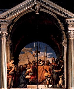 Paolo Veronese - Presentation in the Temple - WGA24793. Free illustration for personal and commercial use.
