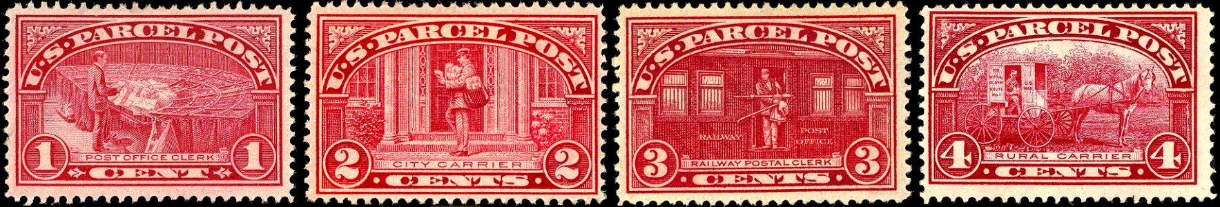 Parcel Post 1912 1-4
