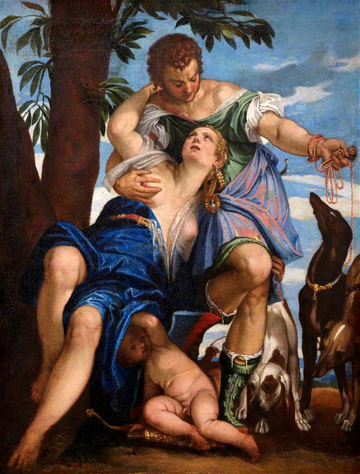 Paolo Veronese (1528-1588) (studio of) - Venus and Adonis - EU0745 - The Torrie Collection