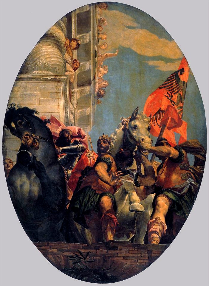 Paolo Veronese - The Triumph of Mordecai - WGA24785