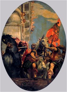 Paolo Veronese - The Triumph of Mordecai - WGA24785. Free illustration for personal and commercial use.