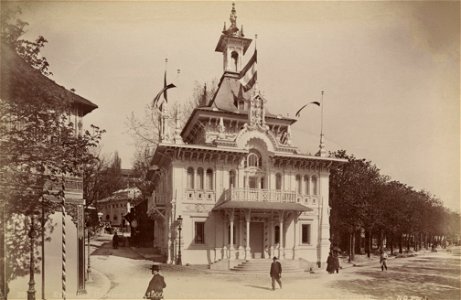 Parc du Trocadéro, pavillon d'Honneur du Transvaal