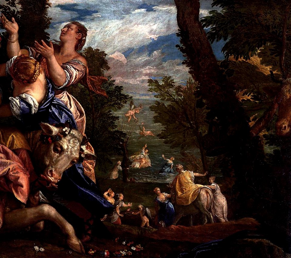 Paolo Veronese - The Rape of Europa (detail) - WGA24933
