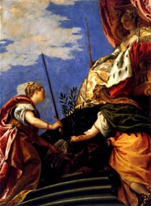 Paolo Veronese - Venetia between Justitia and Pax - WGA24923