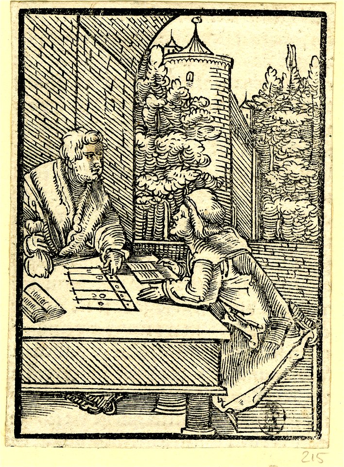 Parable Unjust Steward Schaufelein 1514