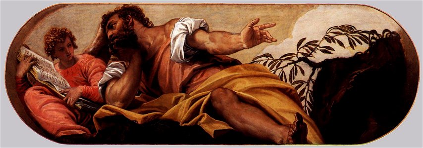 Paolo Veronese - St Matthew - WGA24799. Free illustration for personal and commercial use.