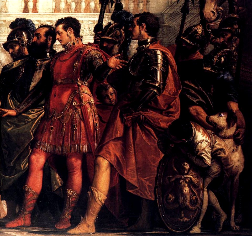 Paolo Veronese - The Family of Darius before Alexander (detail) - WGA24970