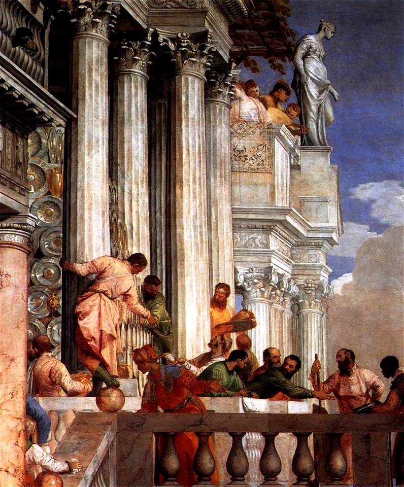 Paolo Veronese - The Marriage at Cana (detail) - WGA24860