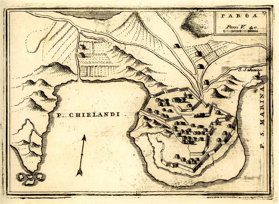 Parga - Coronelli Vincenzo - 1688