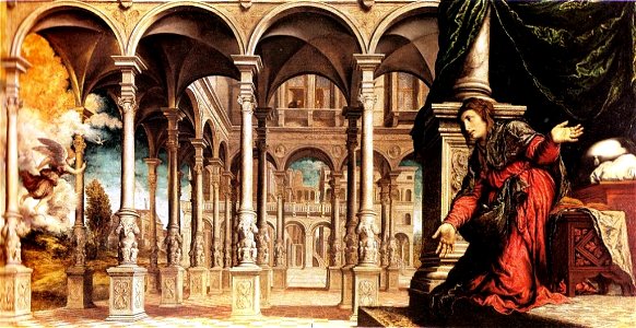 Paris Bordone - Annunciazione - Musée des Beaux-Arts, Caen
