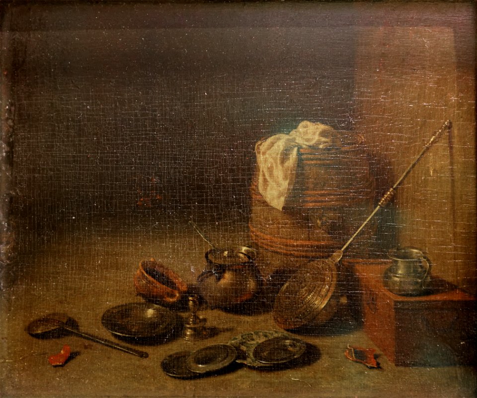 Paris - Musée du Louvre - Pieter van den Bosche - Ustensiles de cuisine - INV 1842 - 001