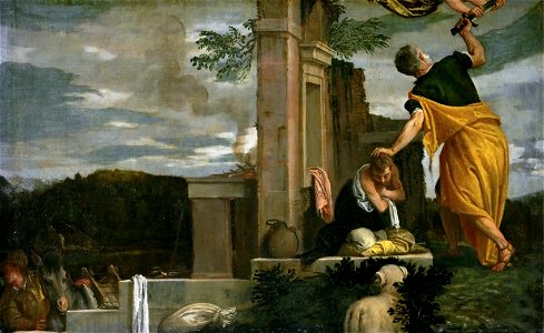 Paolo Veronese - Sacrificio di Isacco (KHM Vienna)
