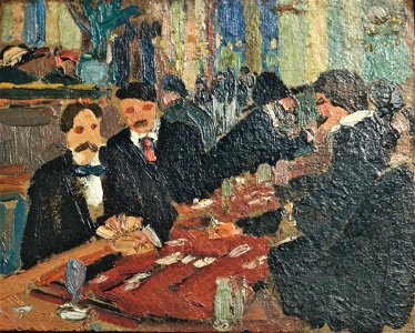 Paris Café -Jeu de Cartes (1908-1910) - Amadeo de Souza-Cardoso (1897 - 1918) (32438204070)