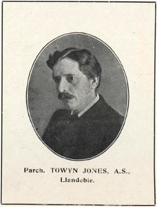Parch. Towyn Jones, A.S., Llandebie (5349010)