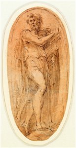 Parmigianino - A prophet c.1531-5, RCIN 990592