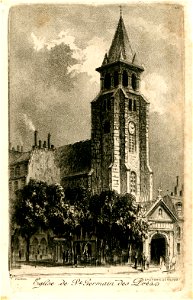 PARIS 40 Église de Saint-Germain-des-Prés