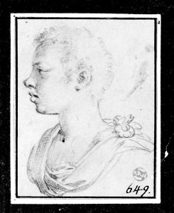 Parmigianino - Profile Head of a Young Negro, NMH 7901863