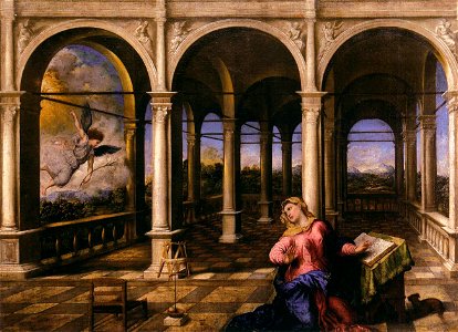 Paris Bordone - Annunciation - WGA02455