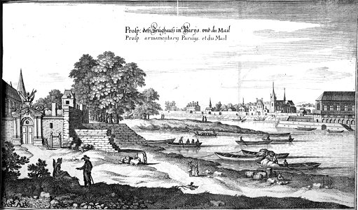 Paris bord de Seine Zeiller 13759