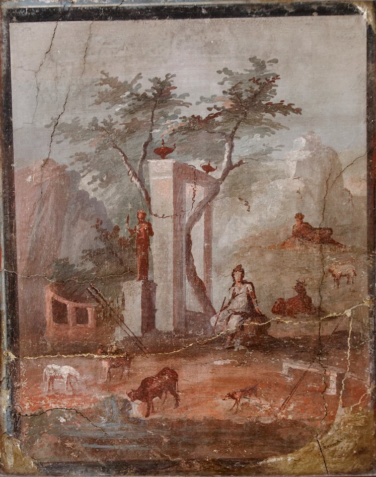 Paris tending cattle MAN Napoli Inv9508