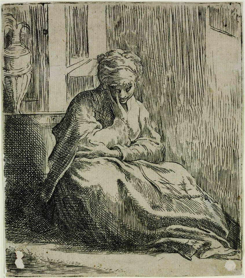 Parmigianino - Sleeping Girl, 6287