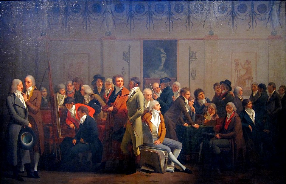 Paris louvre boilly salon isabey