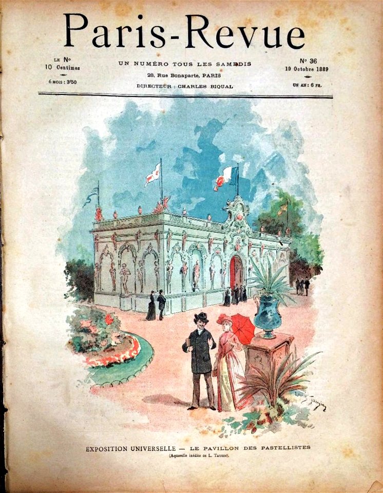 Paris - Revue N°36 19 octobre 1889