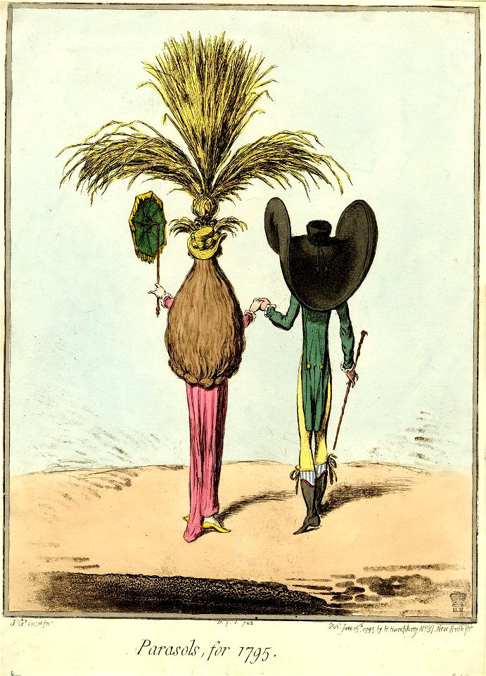 Parasols, for 1795. (BM 1851,0901.742)
