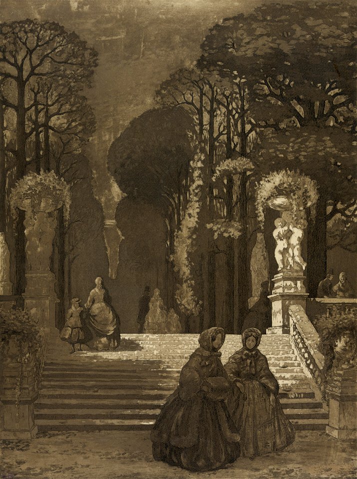 Paris, the Luxembourg Gardens LCCN2003681847