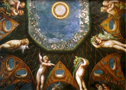 Parmigianino, affreschi di fontanellato 00