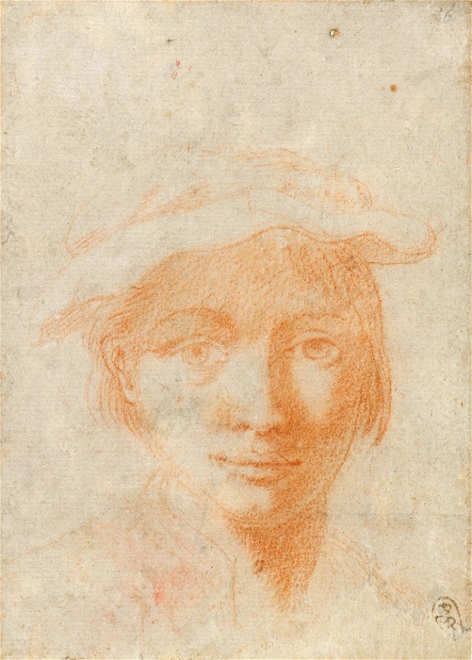 Parmigianino - A self-portrait c. 1524, RCIN 990529
