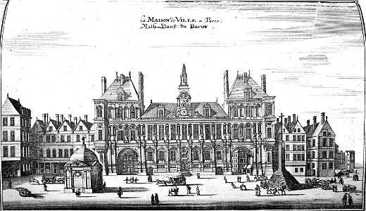 Paris Mairie 1655 Zeiller 13756