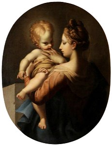 Parmigianino (1503-1540) (after) - The Madonna and Child - 608985 - National Trust