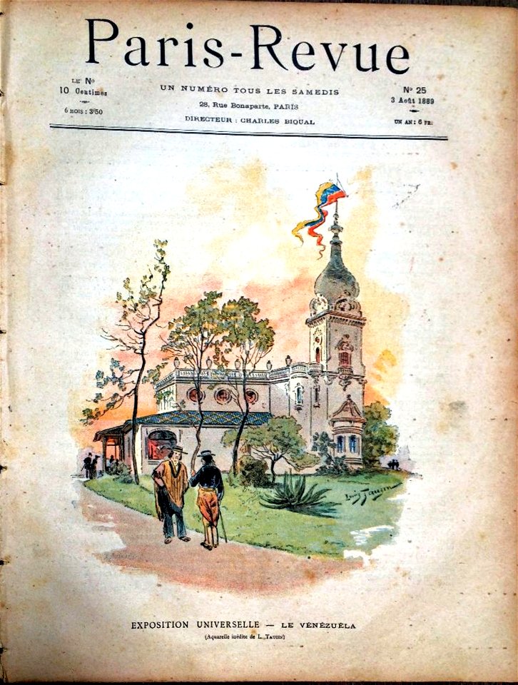 Paris - Revue N°25 3 août 1889