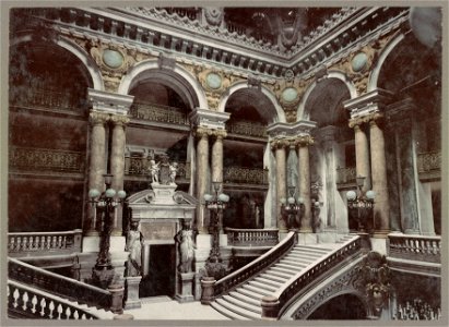 Paris. Grand Opera House. The Stairway LCCN2017657484