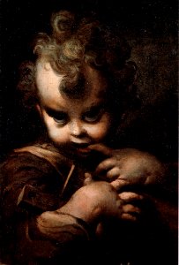 Parmigianino, fanciullo con abbecedario