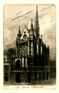 PARIS n° 31 La Sainte Chapelle