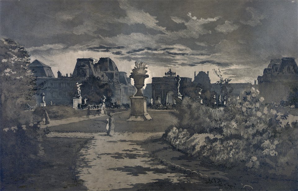Paris, les Tuileries - Library of Congress