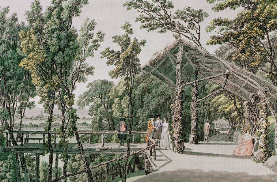 Park of Count Cobenzl, Vienna, ca. 1800