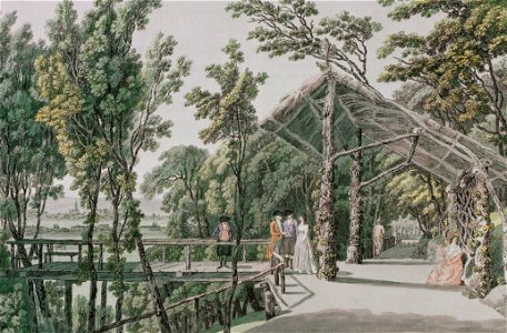 Park of Count Cobenzl, Vienna, ca. 1800