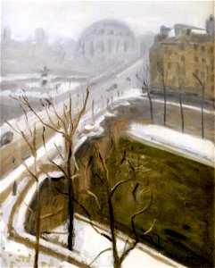 Paris, Pont Neuf, End of the Snow Albert Marquet (1917)