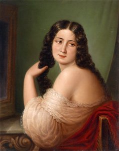 Pargani Bei der Toilette 1851